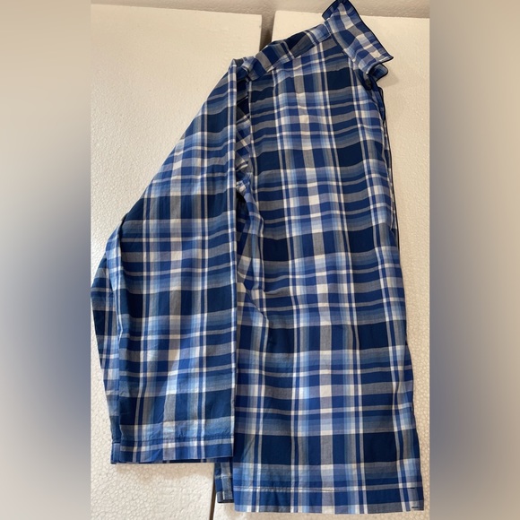 Polo Ralph Lauren Men's Pajama Shirt
Sleepwear Blue Plaid Size M - Picture 6 of 8